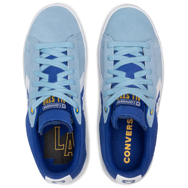 Αθλητικά Converse Pro Leather Ox 170239C Rush Blue/Sea Salt Blue/White •  Www.epapoutsia.gr