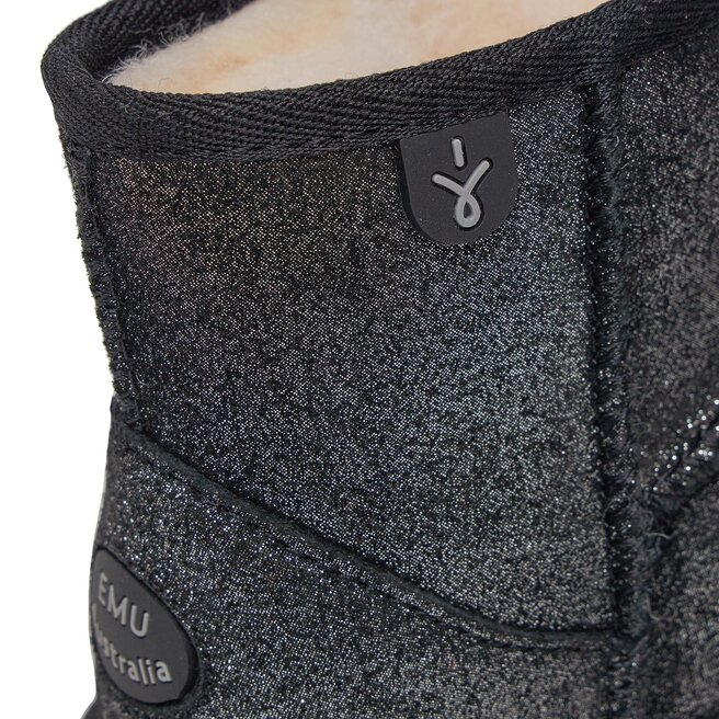 EMU Australia Boty EMU Australia Wallaby Mini Metallic K11856 Black