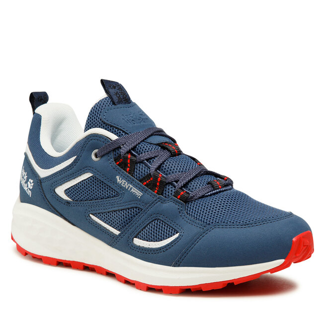 Trekkings Jack Wolfskin Vojo 3 Vent Low M 4051221 Dark Blue/Red 4051221 imagine noua gjx.ro