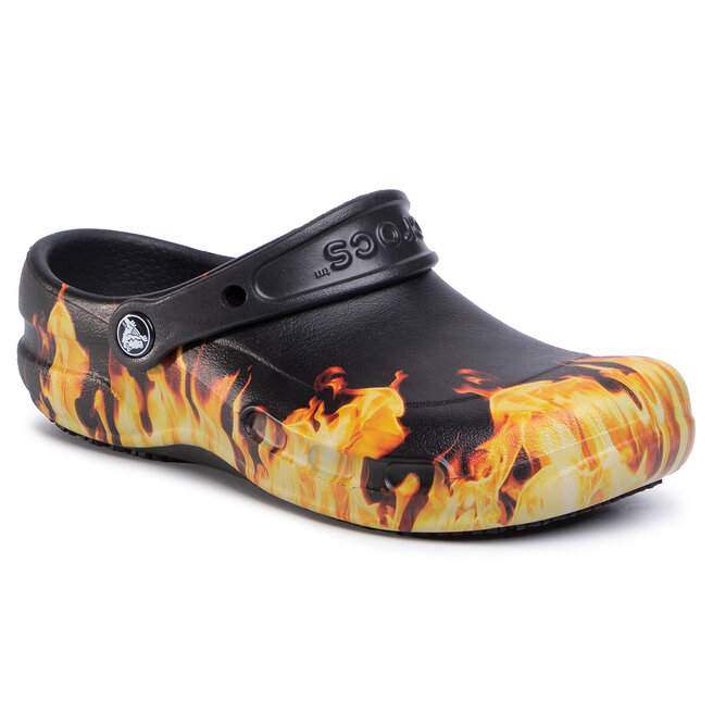 bistro crocs black