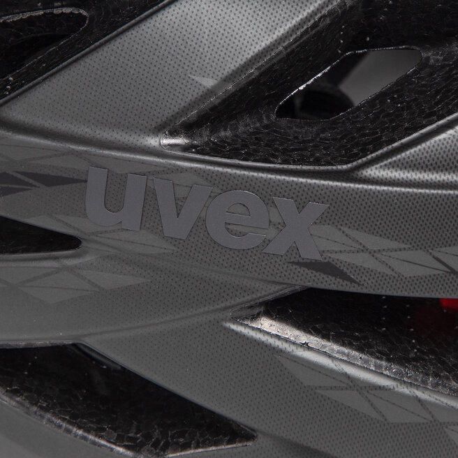 Uvex Каска за колоездене Uvex I-Vo Cc 4104231115 Black/Smoke Mat