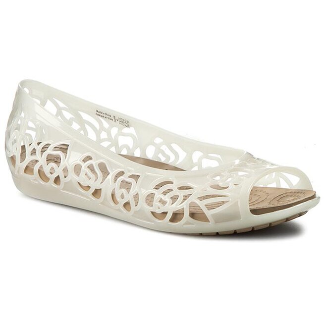 Crocs Isabella Jelly Flat W 203285 Oyster evzuttya .ua
