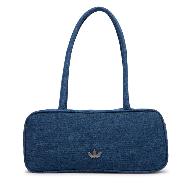 Torebka adidas Adicolor Elongated Airliner Denim Bag KD7875 Niebieski -