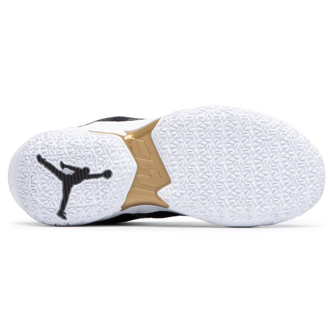 Nike Boty Nike Jordan Why Not Zero.4 (GS) CQ9430 001 Black/White/Metallic Gold