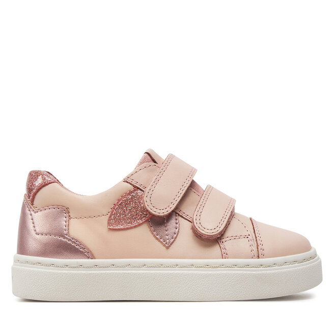 Sneakersy Geox B Nashik Girl B453HC 085NF - S Różowy