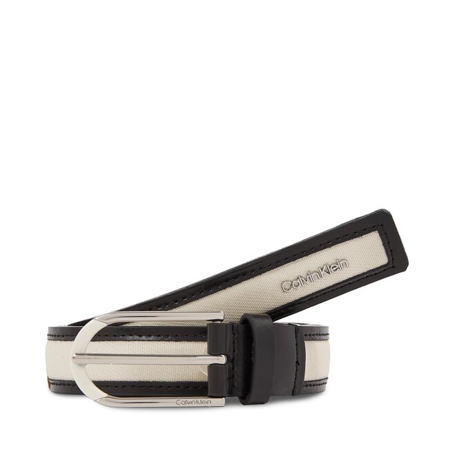 Pasek Damski Calvin Klein Summer Story Canvas 2.5 Belt - Szary