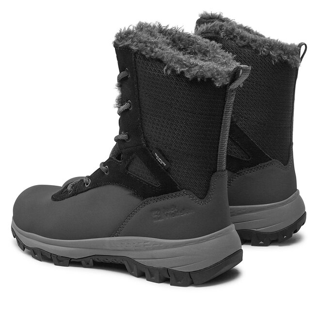 Śniegowce Jack Wolfskin Everquest Texapore Snow High W 4053601 Czarny