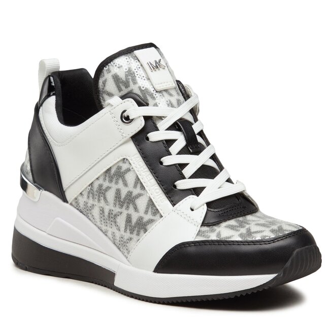 MICHAEL Michael Kors Сникърси MICHAEL Michael Kors Georgie Trainer 43R3GEFS2Y Opticwht/Blk