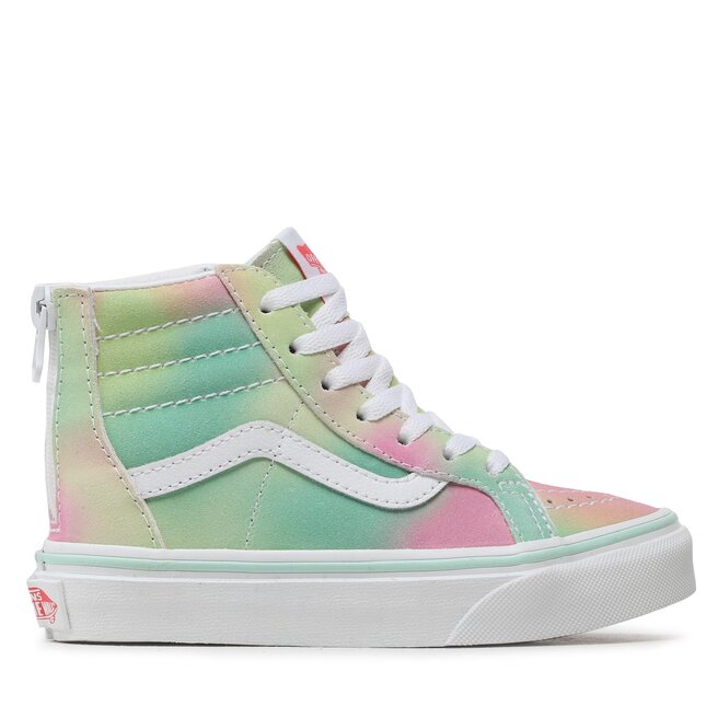Vans Сникърси Vans Sk8-Hi Zip VN0A4BUXZQP1 Rainbow Suede Pastel Mult