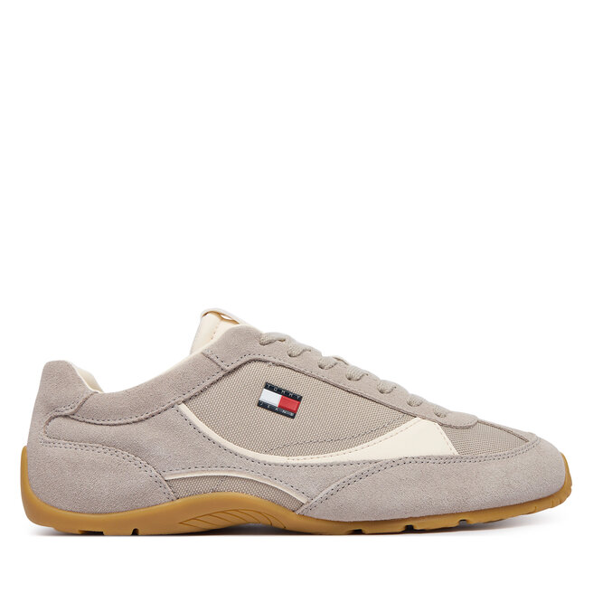 Sneakersy Tommy Hilfiger EM0EM01718 Beżowy jasny - męskie