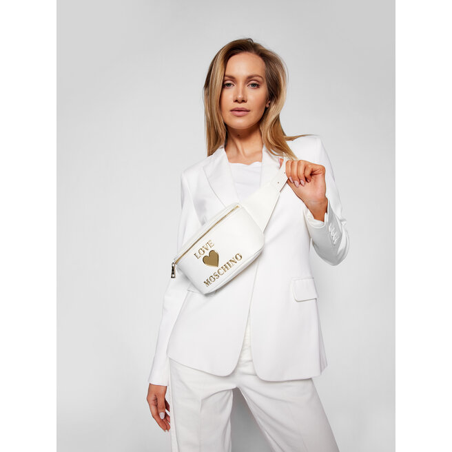 LOVE MOSCHINO Övtáska LOVE MOSCHINO JC4061PP1CLF0100 Bianco