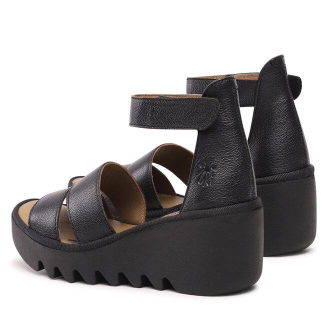 Fly black store sandals