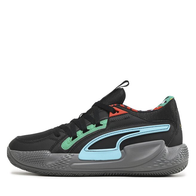 Puma Pantofi Puma Court Rider Chaos Block 378265 01 Puma Black/Cast Iron