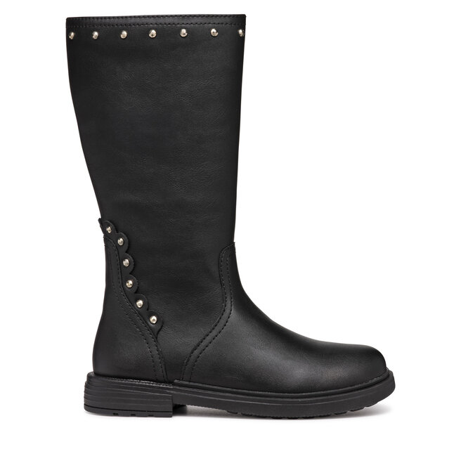 Kozaki Geox Eclair J469QD 000BC - S Czarny