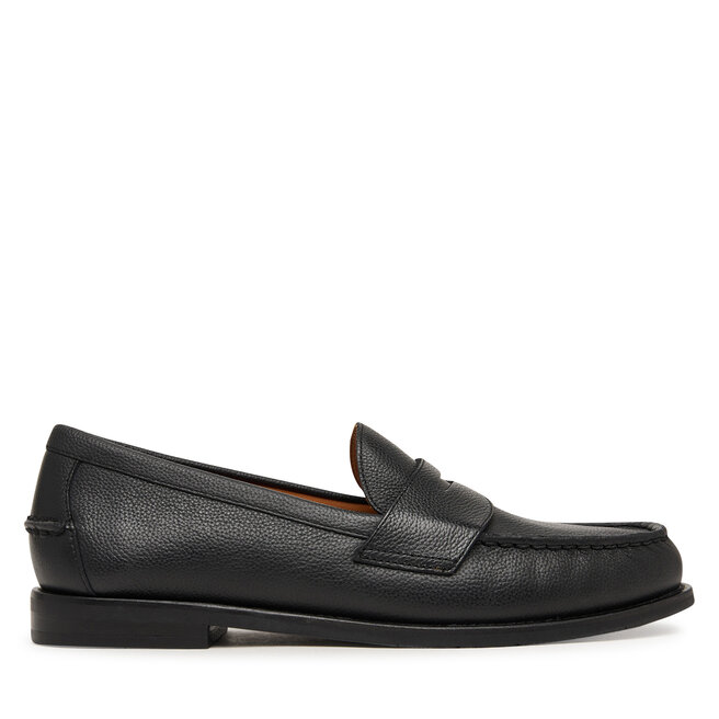 Mokasyny Polo Ralph Lauren Alston Penny Cs Lfr 803P09765001 Czarny -
