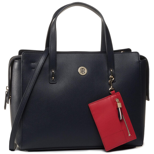 Rankinė Tommy Hilfiger Charming Tommy Satchel AW0AW08159 CJM •  Www.eavalyne.lt