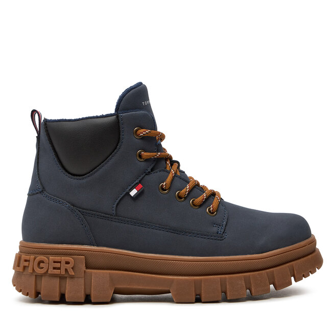 Trapery Tommy Hilfiger - S Granatowy
