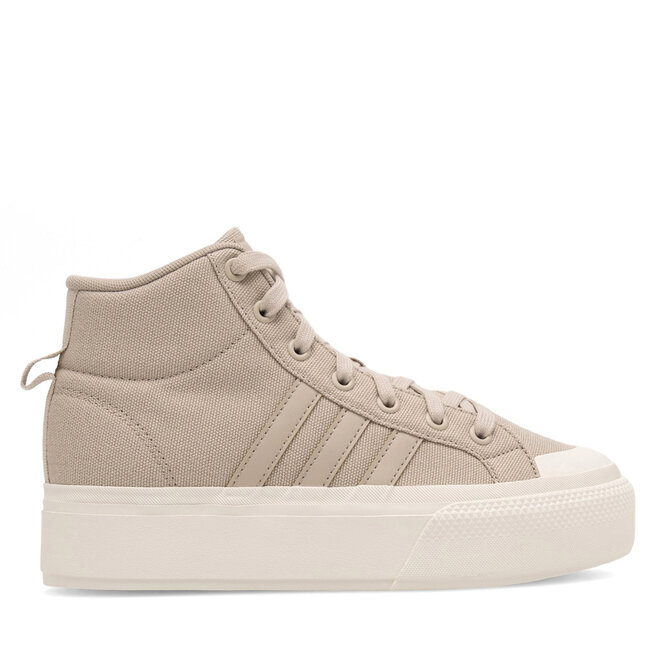 Sneakersy adidas BRAVADA 2.0 MID PLATFORM - Beżowy