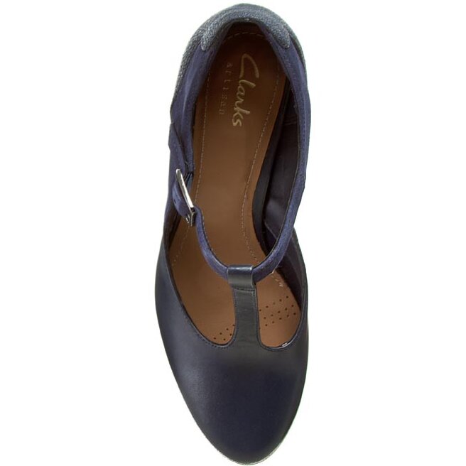 Chaussures basses Chorus Gia 261198224 Navy Leather | chaussures.fr
