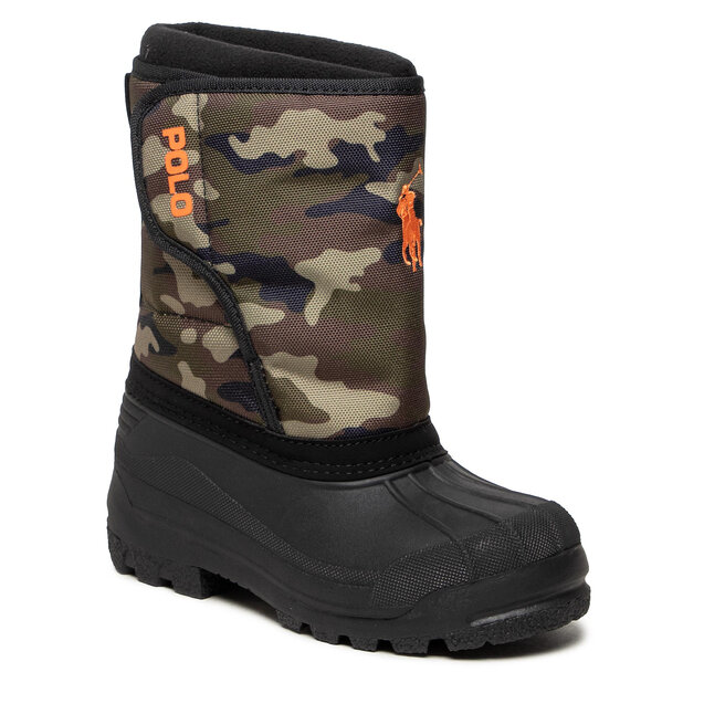 Kozaki Polo Ralph Lauren Harpyr Ez RF103149 Zielony - chłopięce