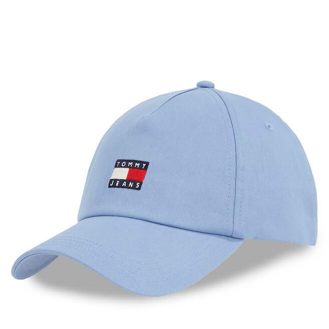 Czapka z daszkiem Tommy Jeans Tjm Heritage Core Cap - Błękitny