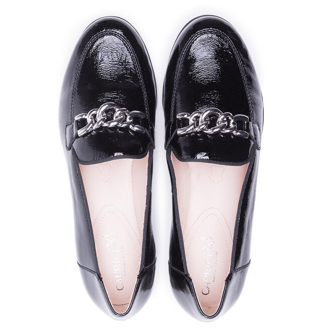Mocassini Caprice 9-24205-41 Larghezza G | In Pelle Con Tacco Basso, Comodi Ed Eleganti