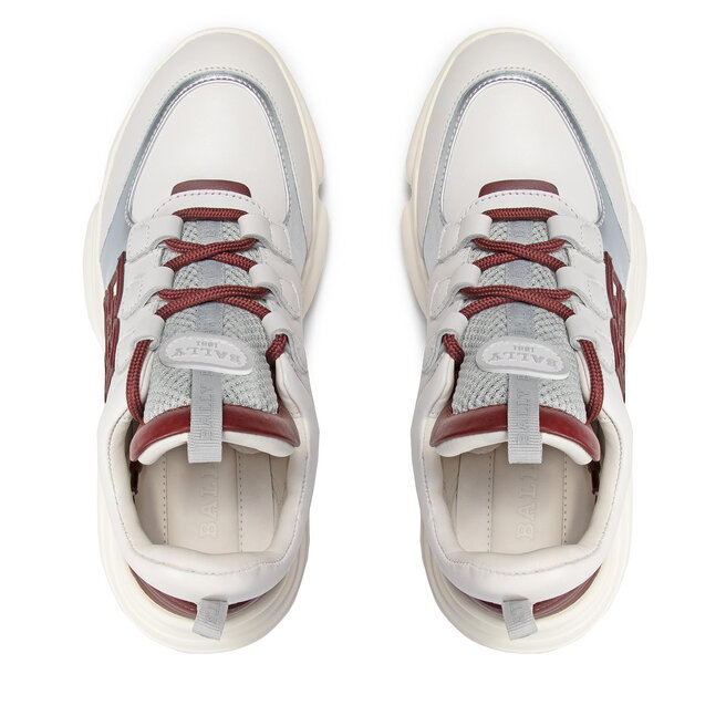 Bally Сникърси Bally Claires 6239657 White/Heritage Red