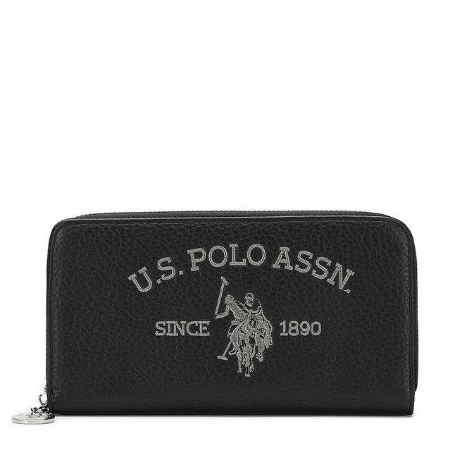 Portfel U.S. Polo Assn. - Czarny