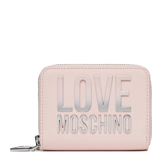 Duży Portfel Damski LOVE MOSCHINO - Różowy