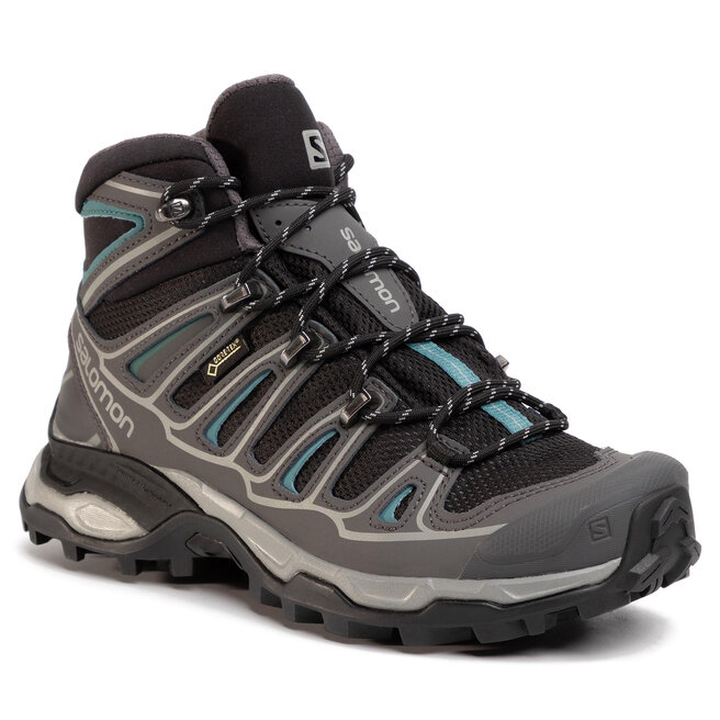 dinámica Prevención vecino Botas de trekking Salomon X Ultra Mid 2 W Spikes GORE-TEX Gtx 404751 21 V0  Black/Magent/Hydro. • Www.zapatos.es