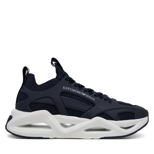 Sneakersy EA7 Emporio Armani X8X174 XK377 - Niebieski