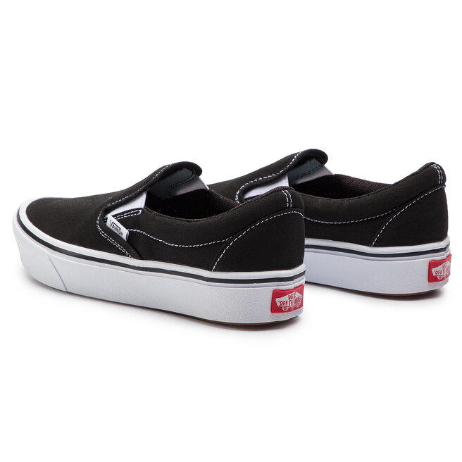 Vans Teniși Vans ComfyCush Slip-On VN0A3WMDVNE1 (Classic) Black/True Whit