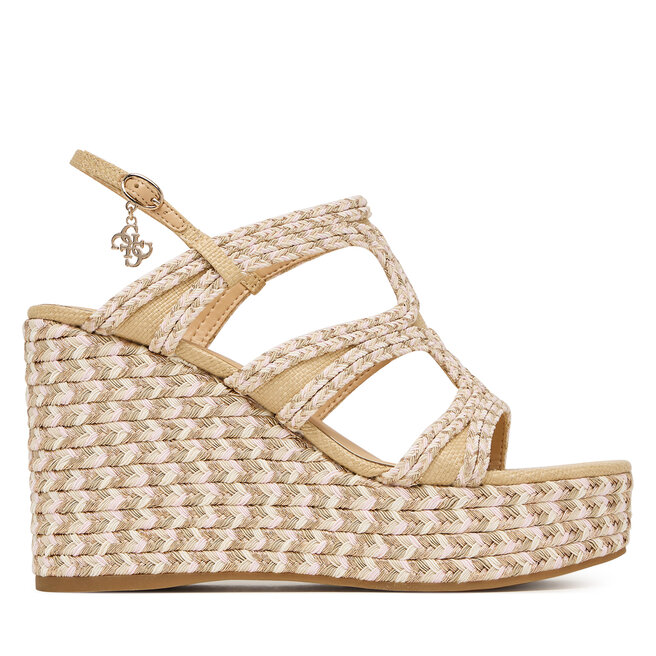 Sandały Guess FLJERS FAB04 Beżowy - kobiece