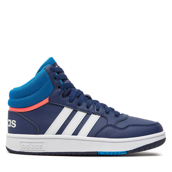 Sneakersy adidas Hoops Mid 3.0 K - Granatowy
