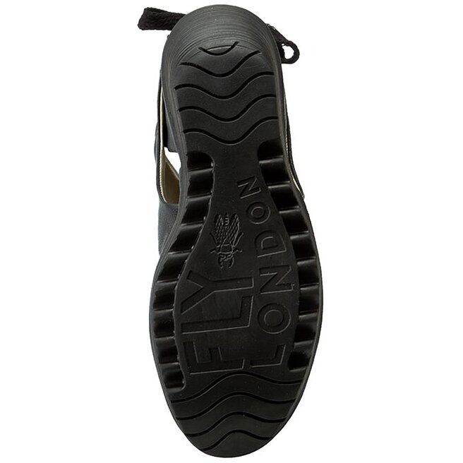 Bottines Fly London Yema P500451003 Black chaussures