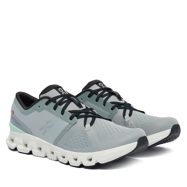 Buty do biegania On Cloud X 4 3ME30044422 Zielony jasny - męskie