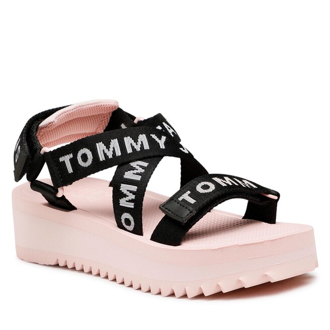 Sandale Tommy Jeans Fltfrm Eva Sndl EN0EN02119 Misty Pink TH2