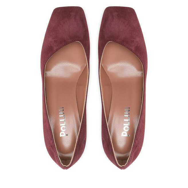 Pollini Pantofi Pollini SA10037C1FTA0550 Cam.Bordo