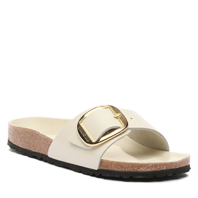 Klapki Birkenstock Madrid Big Buckle - Beżowy