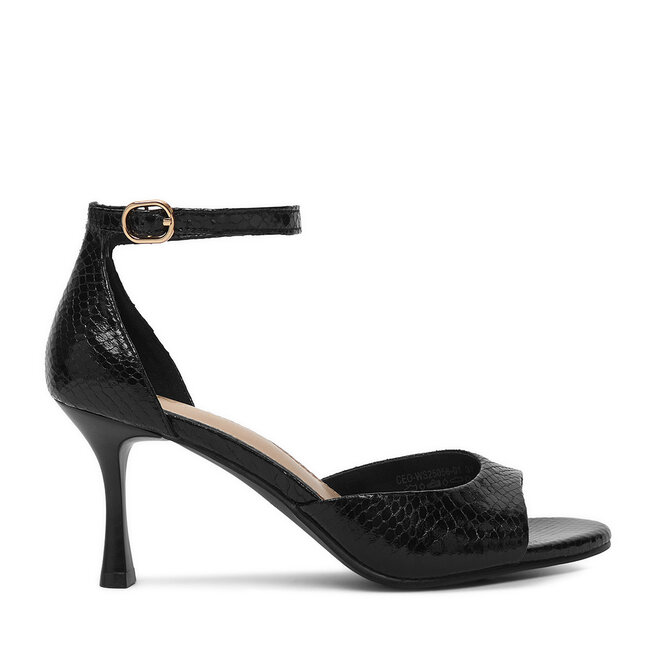Sandały JENNY CEO-WS25056-01 Czarny - kobiece