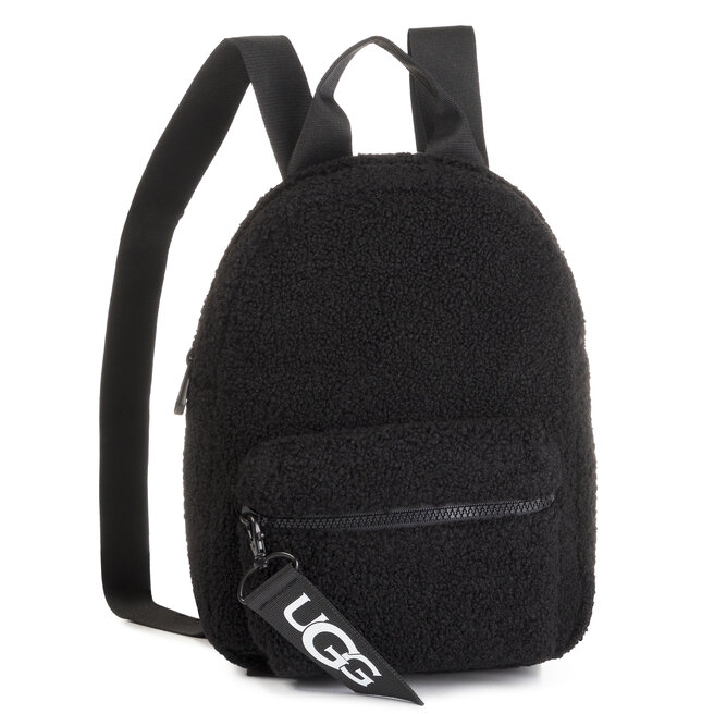 Rucksack Ugg W Dannie Mini Backpack Faux Fur 1107130 Blk eschuhe