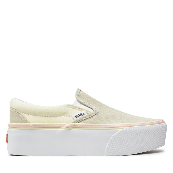 Tenisówki Vans Classic Slip-On Stackform - Beżowy