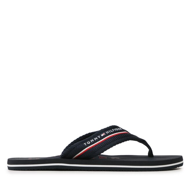 Tommy Hilfiger Flip flop Tommy Hilfiger Corporate Hilfiger Beach Sandal FM0FM04471 Desert Sky DW5