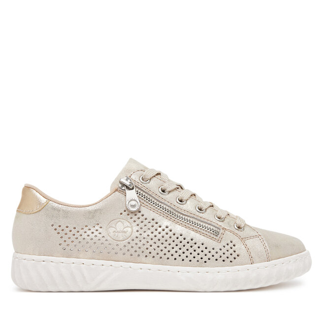 Sneakersy Rieker CEO-N0901-62 Złoty - kobiece