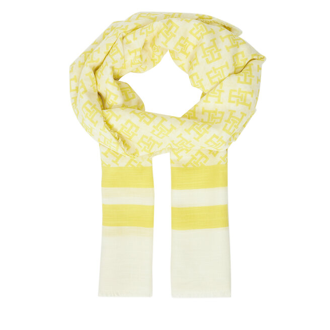 Szalik Tommy Hilfiger Beach Summer Mono Scarf - Żółty