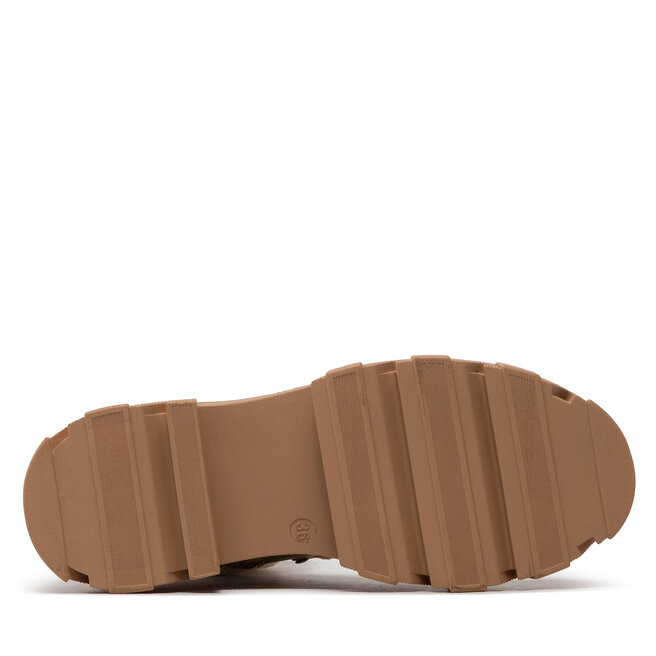 DeeZee Polokozačky DeeZee ZALL13107-24 Dark Beige