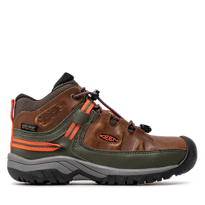 Keen Туристически Keen Targhee Mid Wp 1026299 Dark Earth/Forest Night
