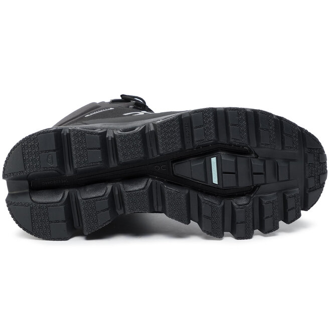 Trekkingi On Cloudrock Waterproof 99851 All Black 23 | eobuwie.com.pl