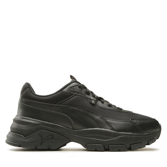 Puma Sneakersy Puma Cassia Via 389223 08 Puma Black/Shadow Gray/Gold 08