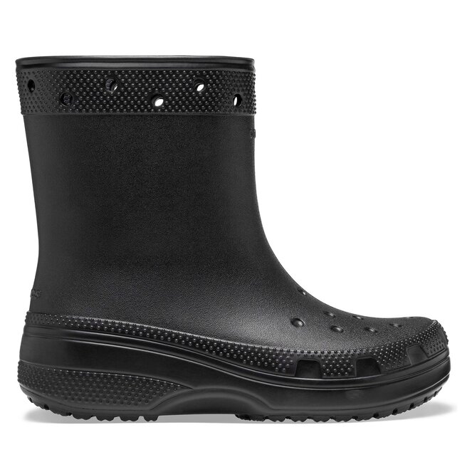 Kalosze Crocs Classic Rain Boot - Czarny